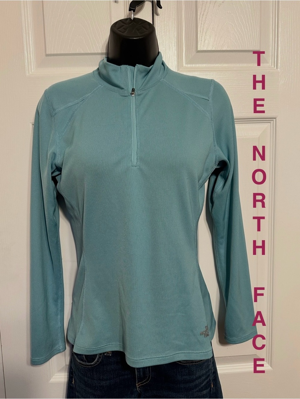 The North Face | Teal Quarter-Zip Pullover | Women’s Small